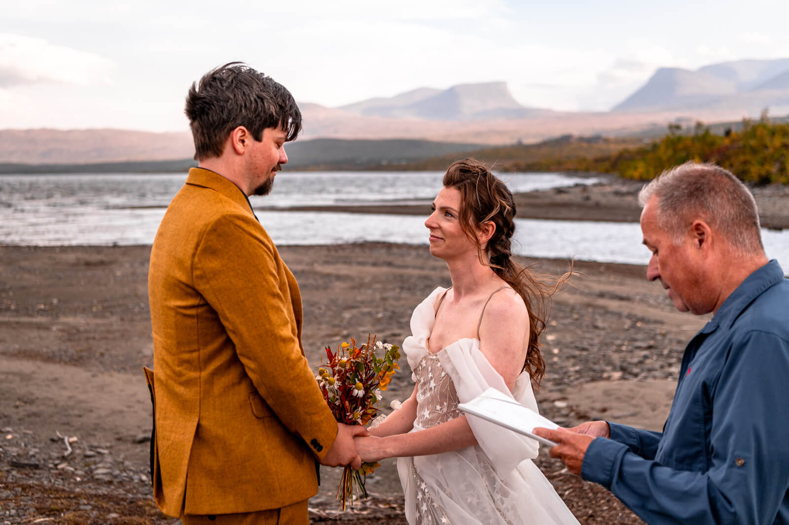 Elopement in the north of Sweden