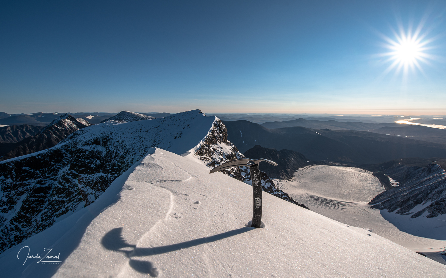 Top of mountain Kebnekaise
